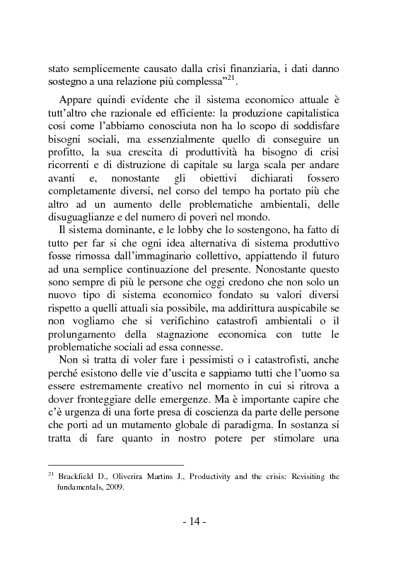 Anteprima della tesi: I sistemi distributivi basati su reti di relazioni. Network Marketing e Gruppi d'Acquisto Solidale: un'analisi degli impatti potenziali a livello economico, sociale ed ambientale, Pagina 15