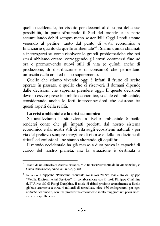 Anteprima della tesi: I sistemi distributivi basati su reti di relazioni. Network Marketing e Gruppi d'Acquisto Solidale: un'analisi degli impatti potenziali a livello economico, sociale ed ambientale, Pagina 4
