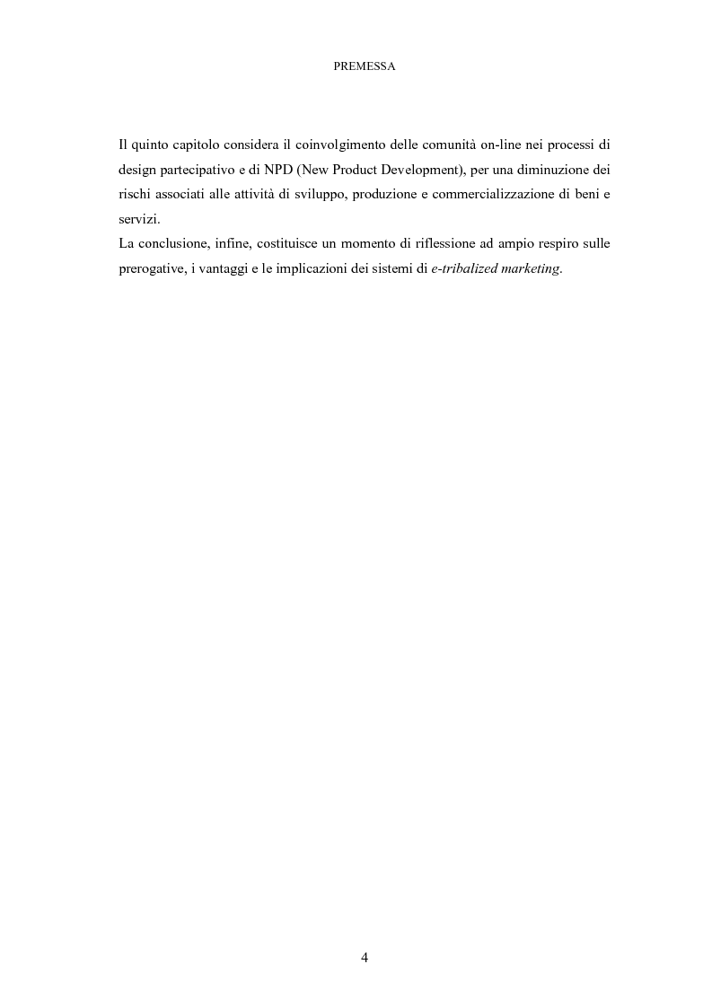 Anteprima della tesi: Le tribù di Internet: una nuova applicazione del marketing nel virtuale, Pagina 5