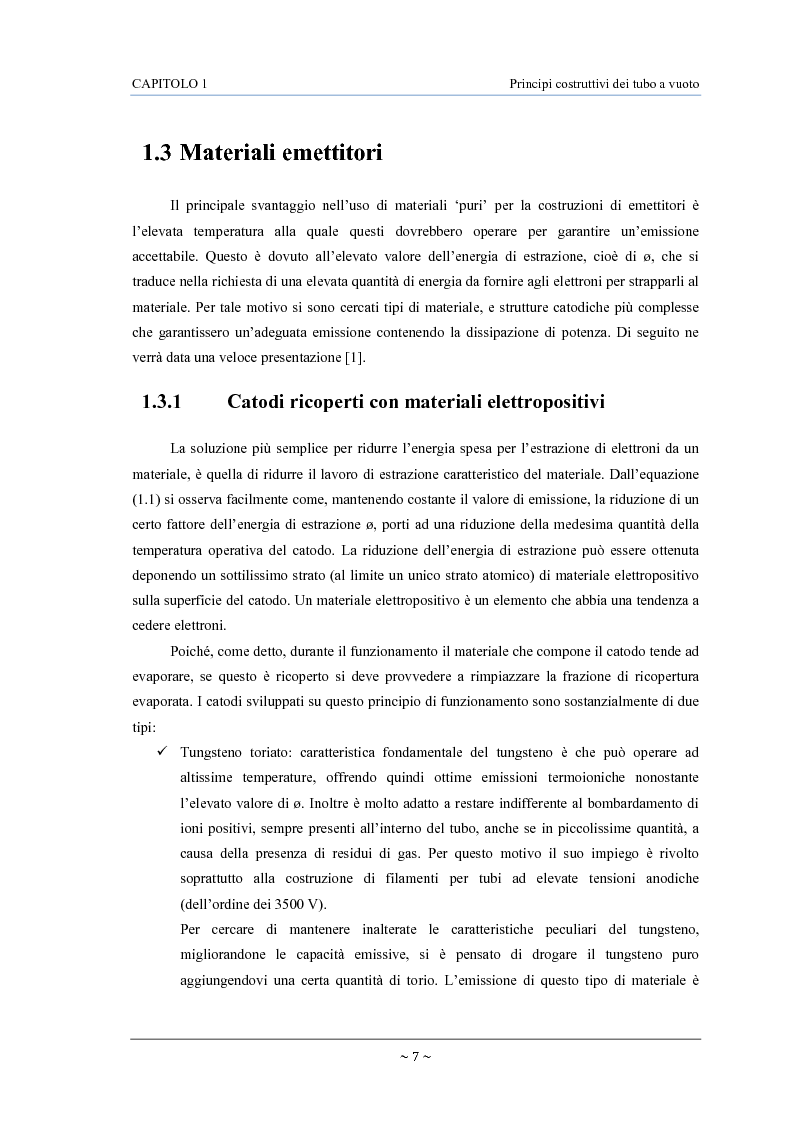 Anteprima della tesi: Caratterizzazione, modelling e studio del rumore di valvole termoioniche per applicazioni audio, Pagina 8