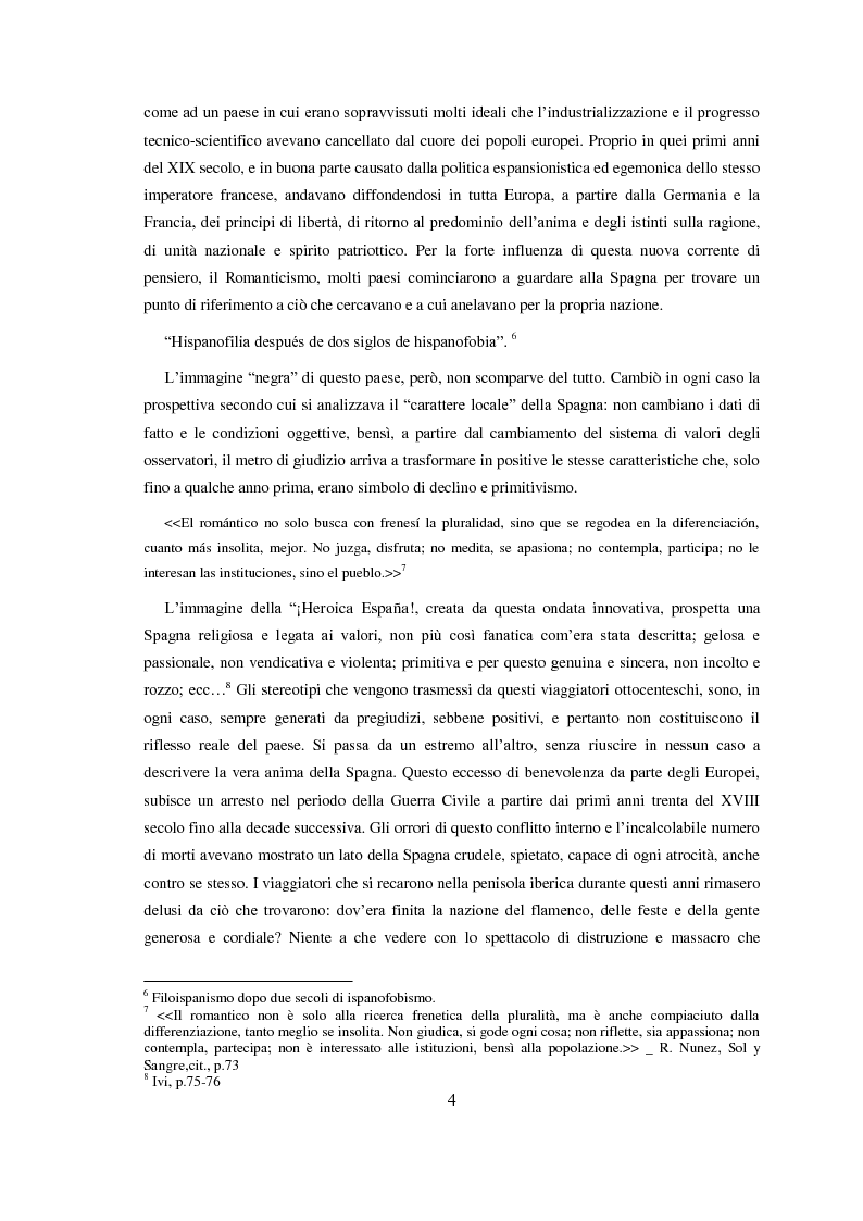 Anteprima della tesi: Carmen: un'immagine della Spagna nell'800, Pagina 5