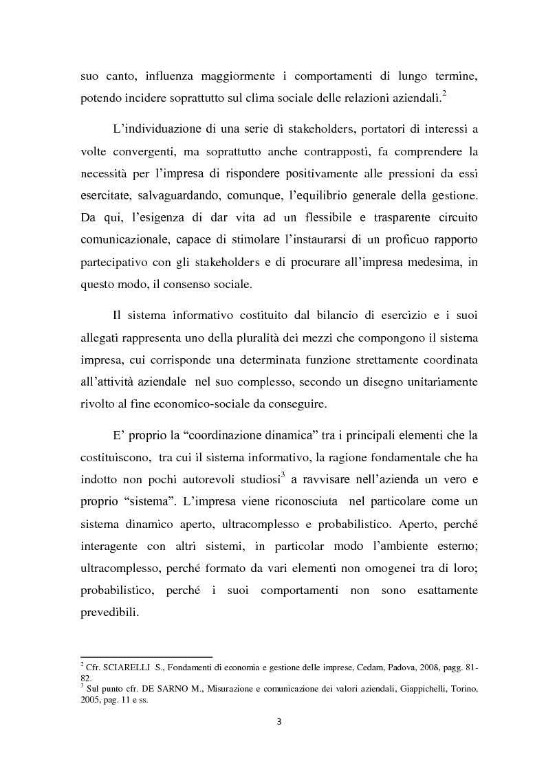 Anteprima della tesi: Il ruolo informativo della relazione sulla gestione, Pagina 4