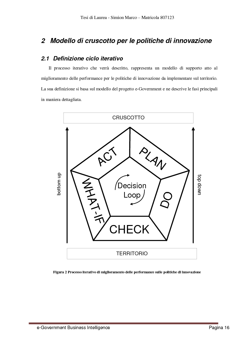 Anteprima della tesi: Analisi, Progettazione e Sviluppo di un Architettura Software nell’ambito dell’e-Government Business Intelligence, Pagina 8