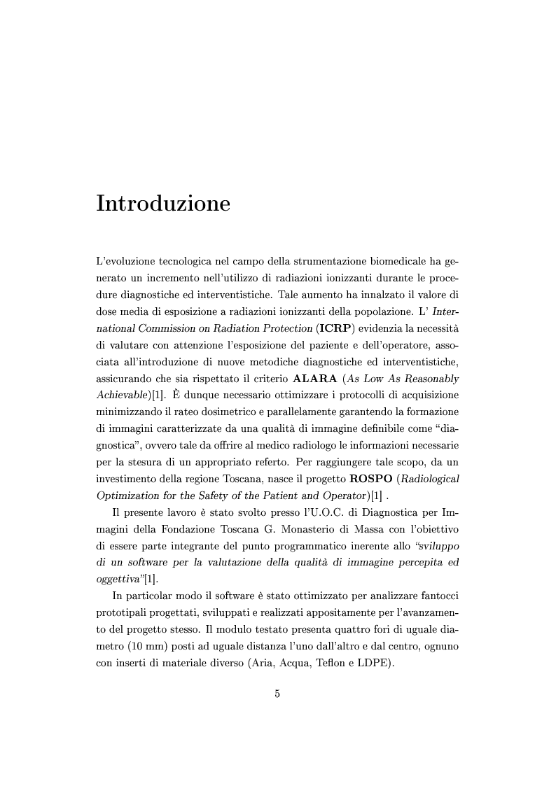 Anteprima della tesi: Sviluppo di un framework in java per applicazioni di analisi automatica dei dati di qualità di immagine con architettura di tipo rete neurale, Pagina 2
