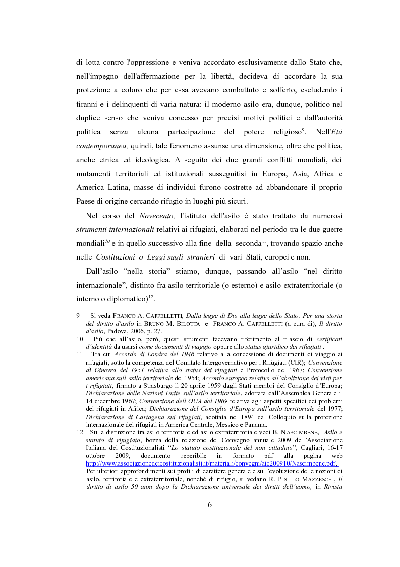 Anteprima della tesi: Le nuove politiche europee sul diritto d'asilo. "La protezione dei rifugiati e dei richiedenti asilo nello spazio comune europeo di libertà, sicurezza e giustizia", Pagina 4