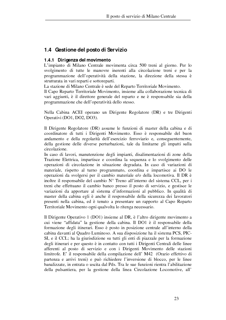 Anteprima della tesi: Programma di esercizio della stazione di Milano Centrale in funzione dell’attivazione dell’innesto della nuova linea Venezia, Pagina 13