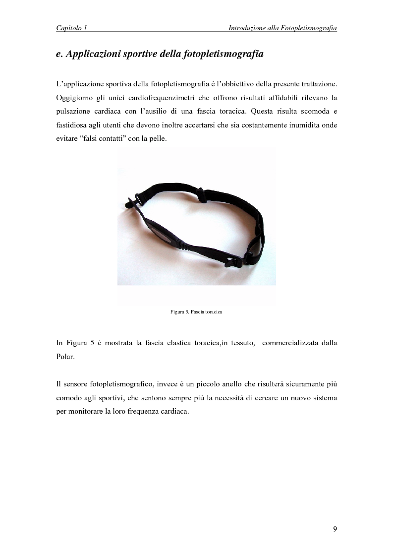 Anteprima della tesi: Progettazione di un sistema embedded per il rilievo della pulsazione cardiaca tramite un sensore fotopletismografico, Pagina 7