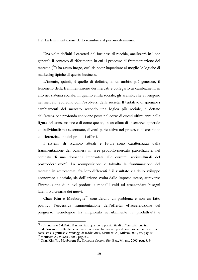 Anteprima della tesi: I business di nicchia e le strategie di open marketing. Il caso "The Hub Milano", Pagina 12