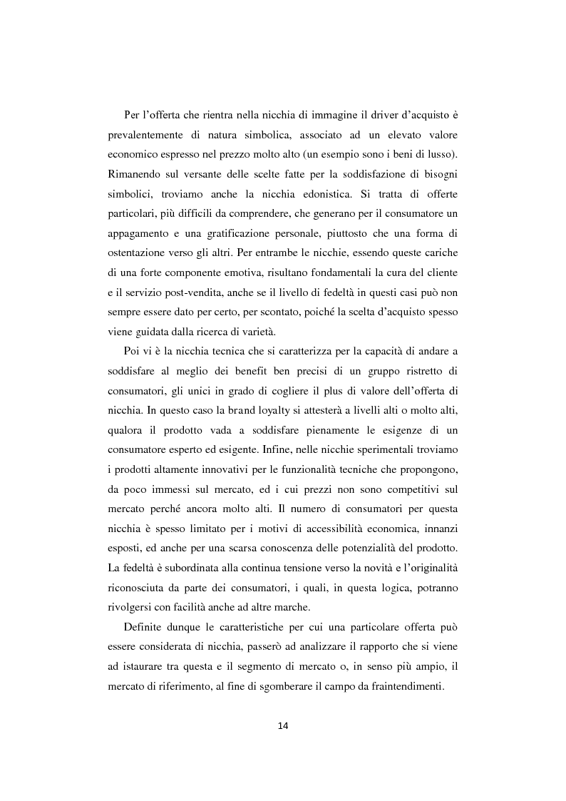 Anteprima della tesi: I business di nicchia e le strategie di open marketing. Il caso "The Hub Milano", Pagina 7