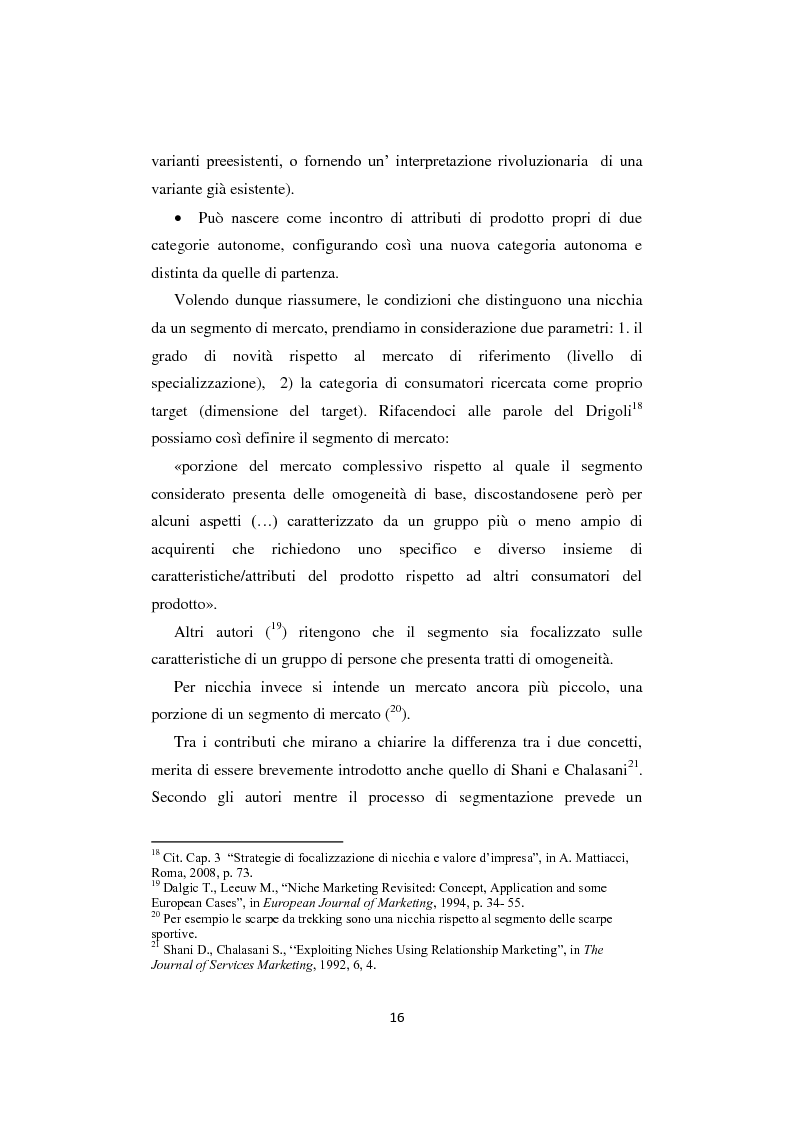 Anteprima della tesi: I business di nicchia e le strategie di open marketing. Il caso "The Hub Milano", Pagina 9