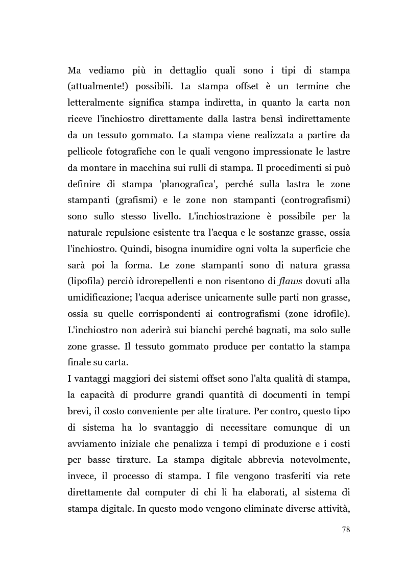 Estratto dalla tesi: Analisi di un'Editoria che cambia
