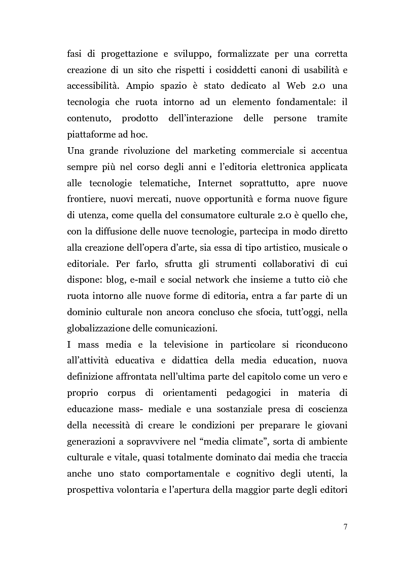 Anteprima della tesi: Analisi di un'Editoria che cambia, Pagina 4