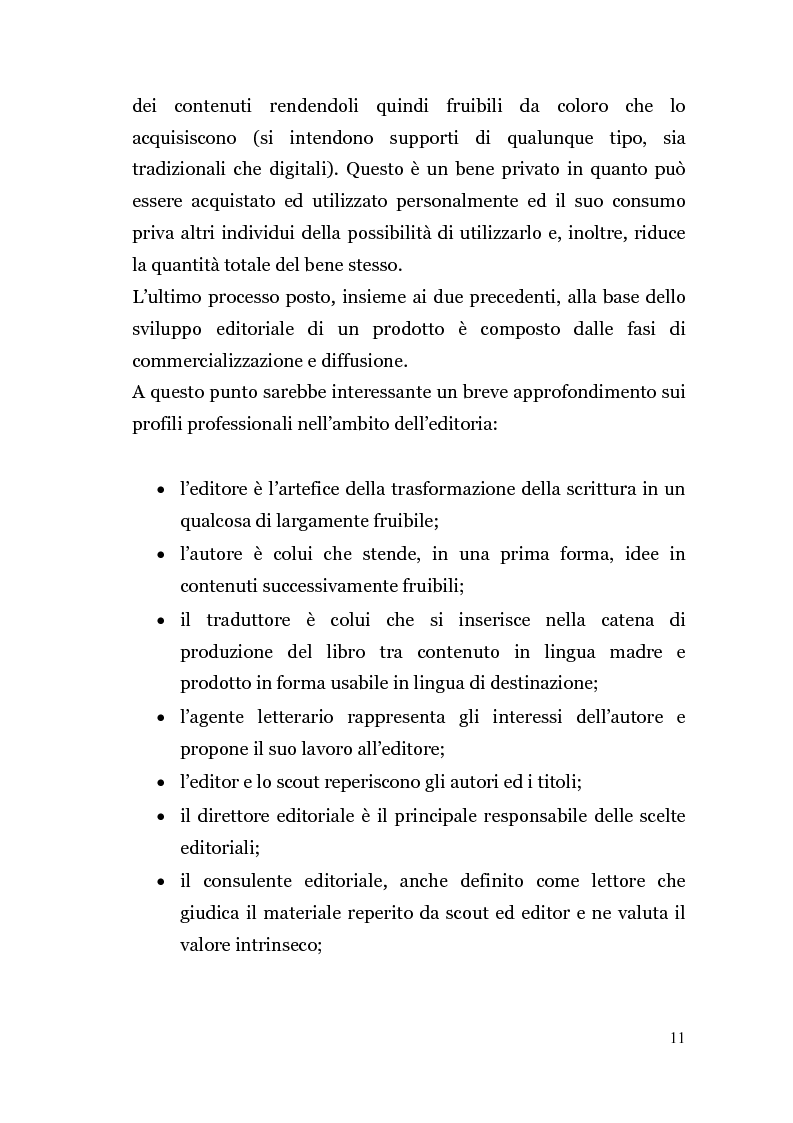 Anteprima della tesi: Analisi di un'Editoria che cambia, Pagina 8