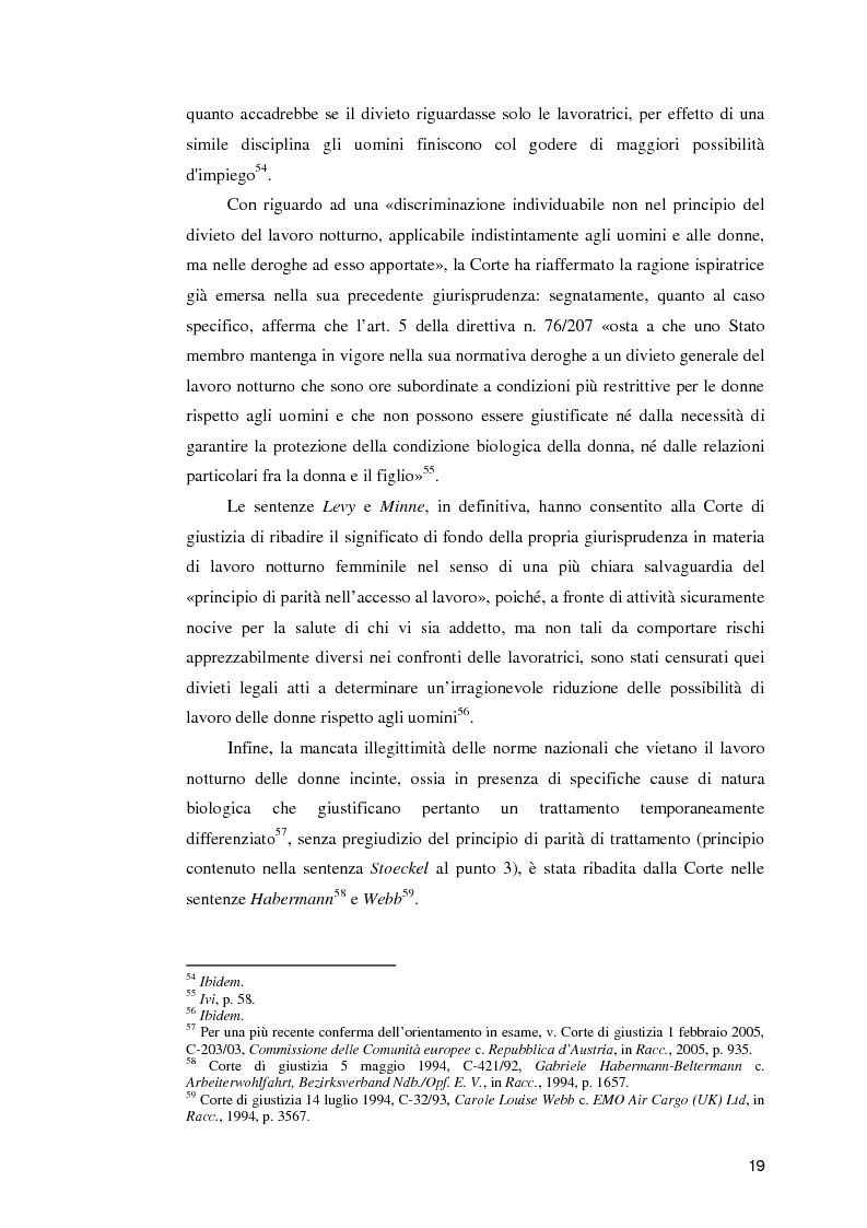 Anteprima della tesi: La normativa comunitaria in materia di orario di lavoro, Pagina 14