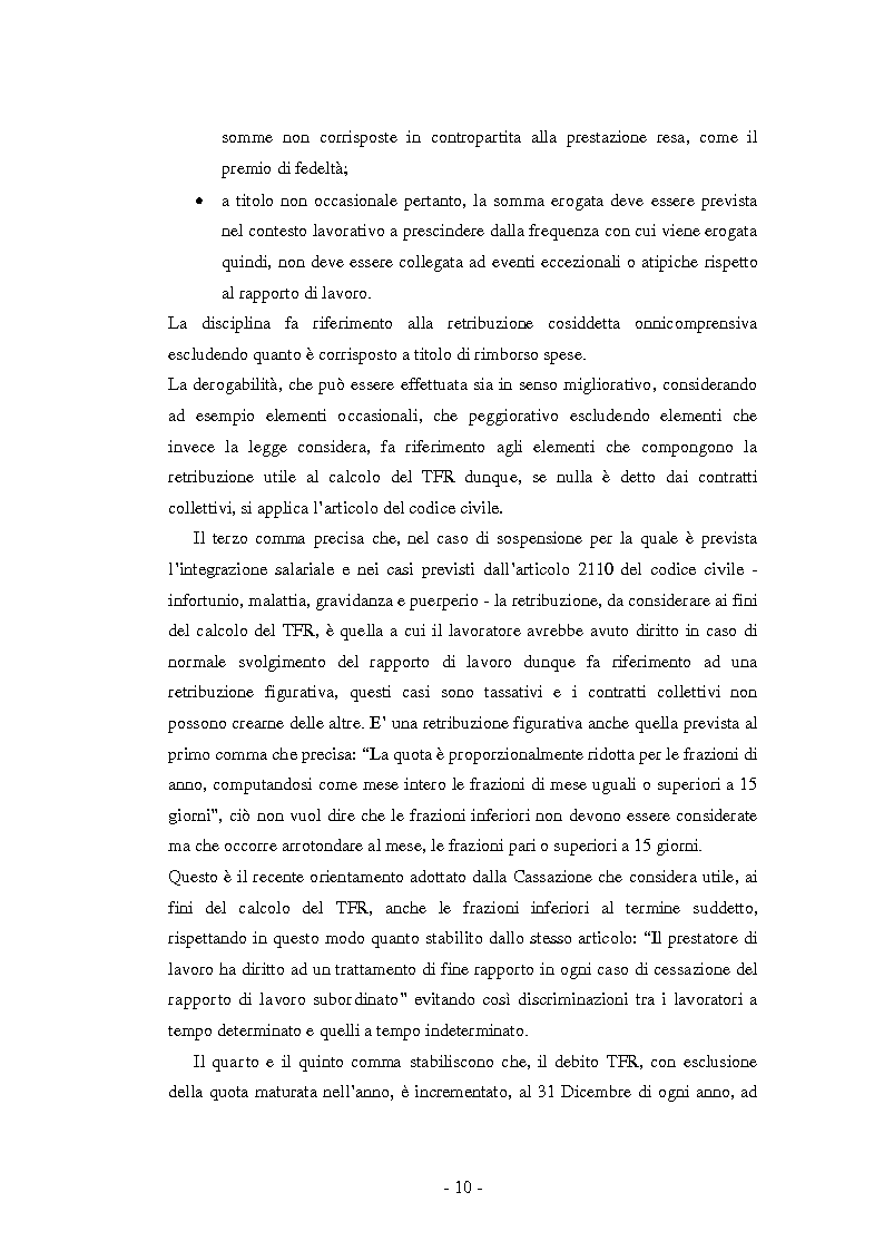 Anteprima della tesi: La Riforma del TFR. Implicazioni contabili ed amministrative., Pagina 5