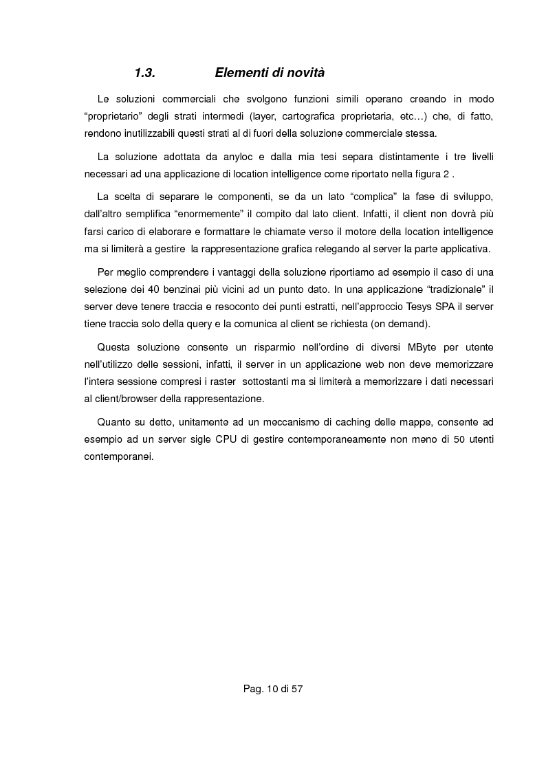 Anteprima della tesi: Realizzazione di servizio per determinare i segmenti di drive map (isocrone) su piattaforme proprietarie e libere, Pagina 5