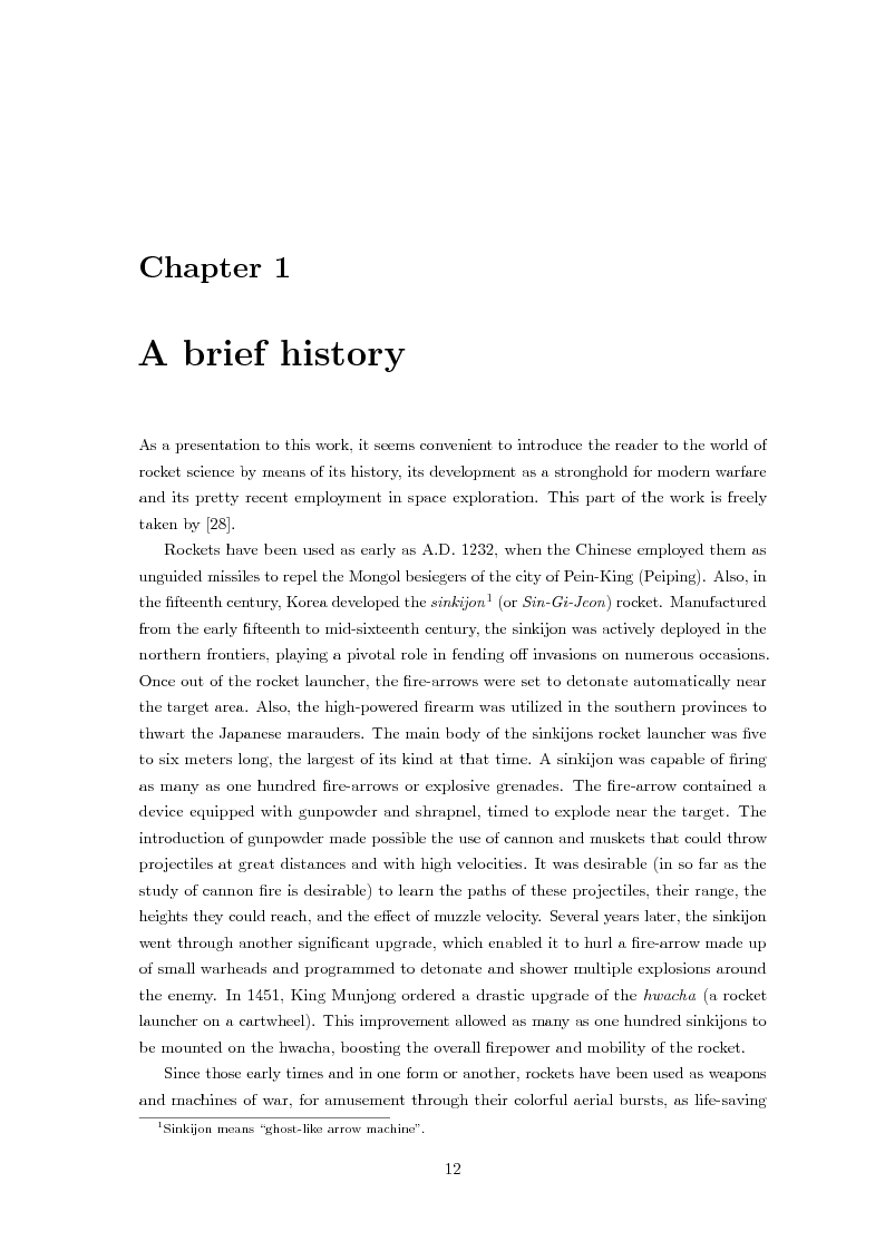 Anteprima della tesi: Nonlinear Robust Control of an Highly Manoeuvrable Missile, Pagina 5
