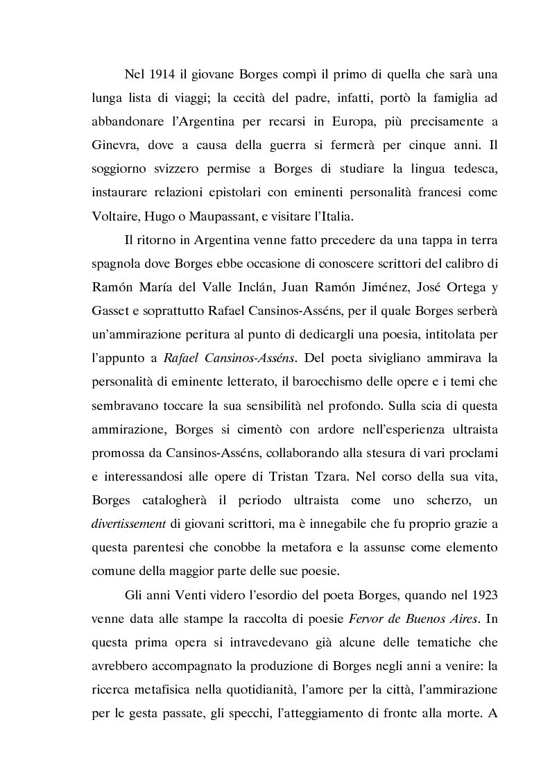 Anteprima della tesi: L'invecchiamento delle traduzioni. L'opera in prosa di Jorge Luis Borges, Pagina 10