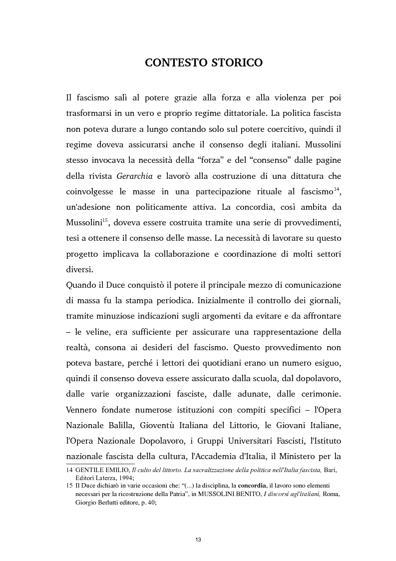 Anteprima della tesi: Tra ideologia e consumo - il fascismo e il cinema dei telefoni bianchi, Pagina 13
