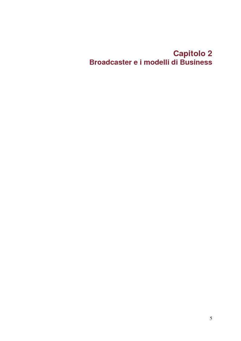 Anteprima della tesi: Surfing on TV. Modelli di Business per la Connected Television, Pagina 4