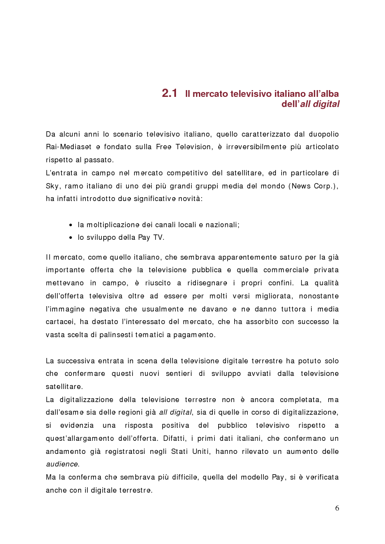 Anteprima della tesi: Surfing on TV. Modelli di Business per la Connected Television, Pagina 5