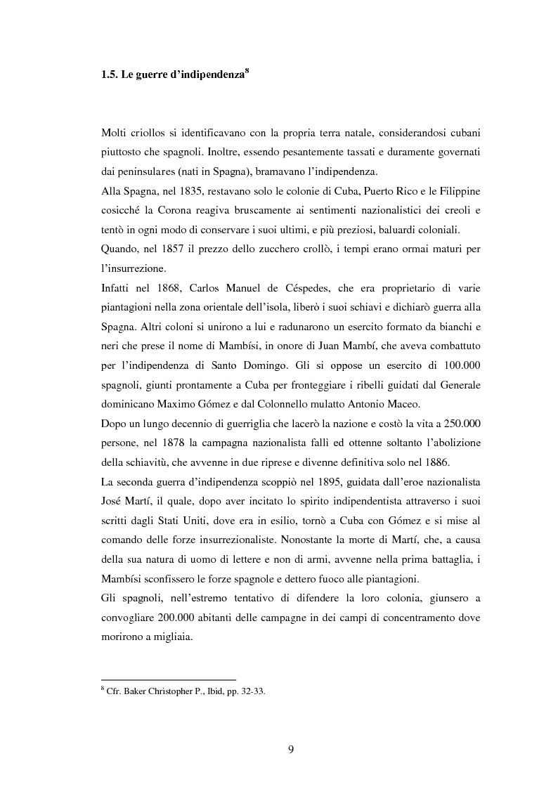 Anteprima della tesi: Il Sincretismo e l'opera di Nicolàs Guillén: analisi antropologico-letteraria di ''Motivos del Son'' e ''Sòngoro Cosongo'', Pagina 7
