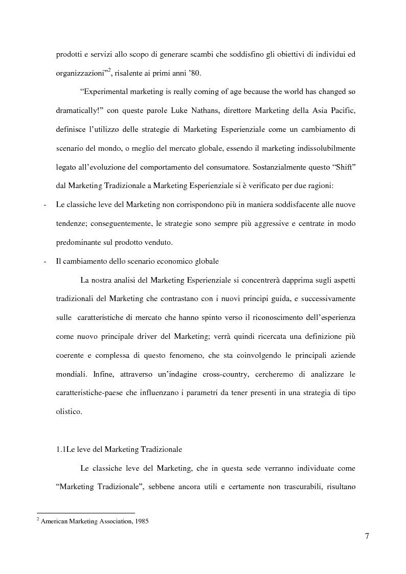 Anteprima della tesi: Marketing Esperinziale cross-country analisys. caso: L'Oréal in India, una cosmesi plasmata sulla diversità del mondo., Pagina 3