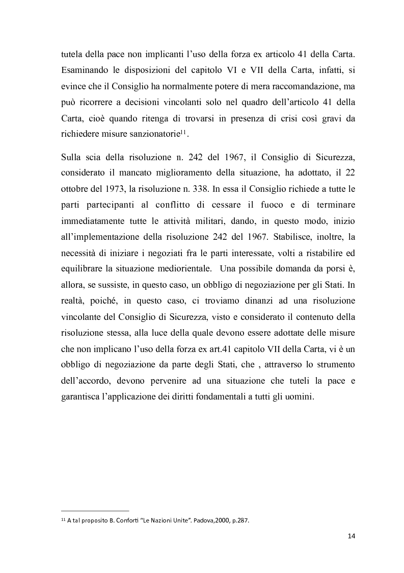 Anteprima della tesi: La questione palestinese: dalla Road Map ad Annapolis, Pagina 12