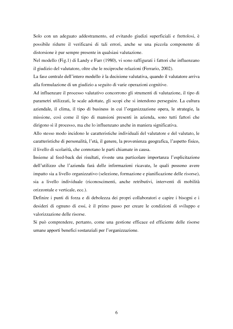 Anteprima della tesi: La validità predittiva delle competenze nei venditori: uno studio correlazionale., Pagina 9