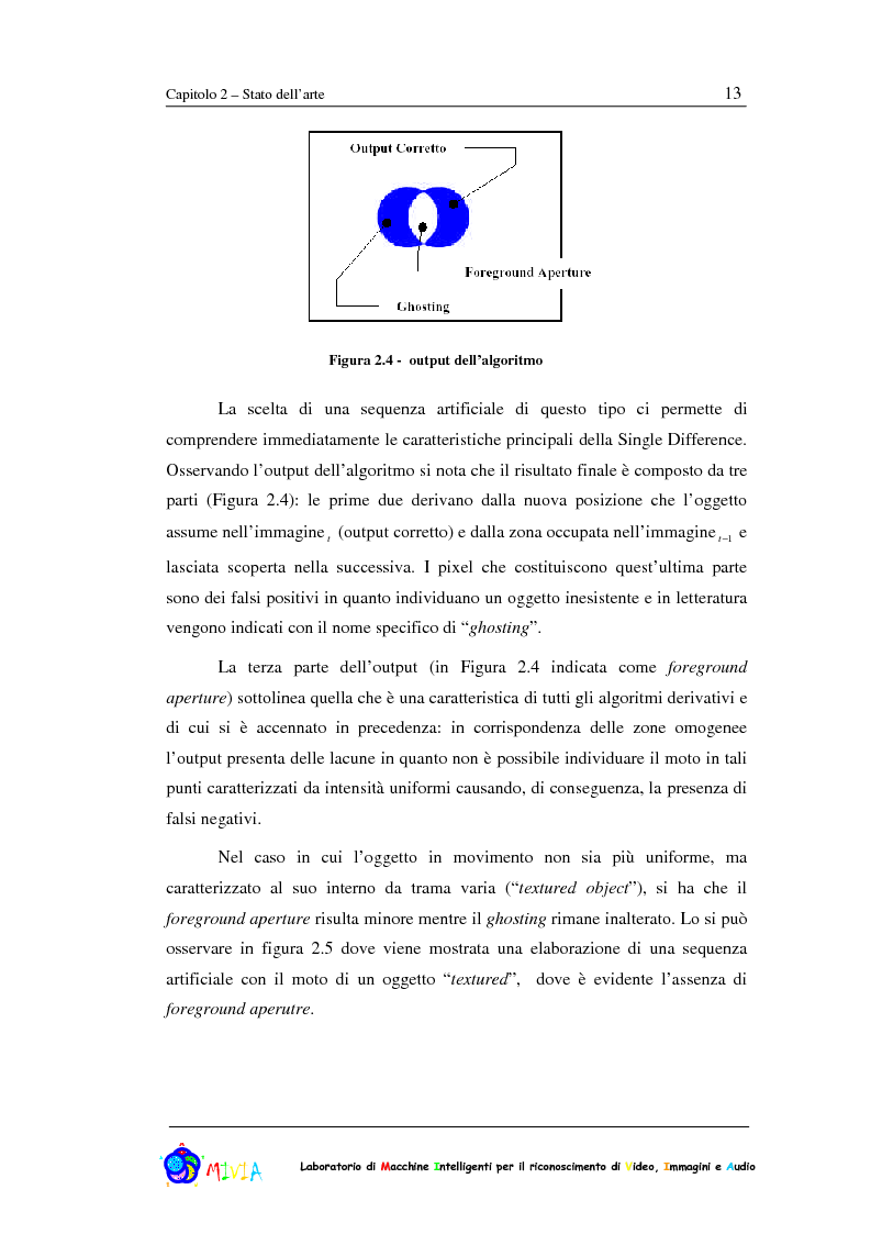 Anteprima della tesi: Caratterizzazione sperimentale di un sistema di videosorveglianza in ambienti reali, Pagina 13