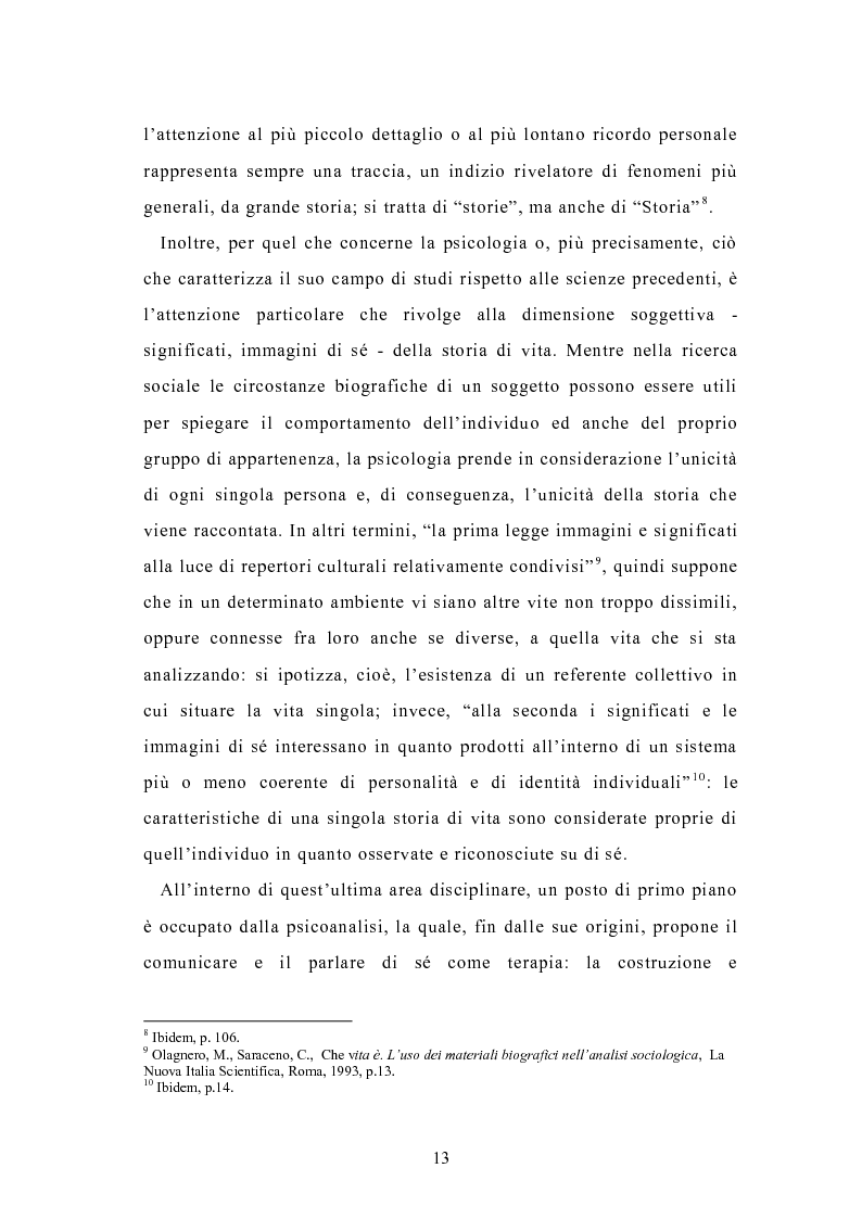 Anteprima della tesi: Condividere storie. Il racconto auto-bio-grafico in contesti educativi, Pagina 11