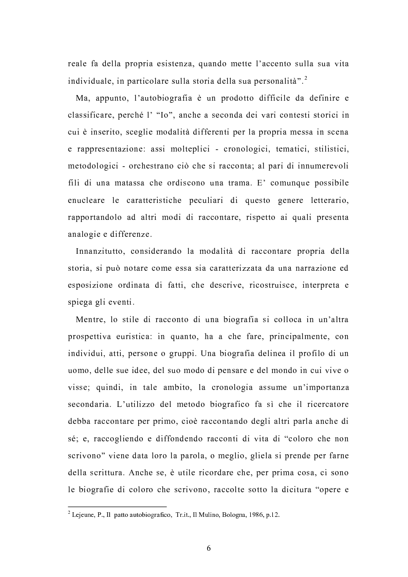 Anteprima della tesi: Condividere storie. Il racconto auto-bio-grafico in contesti educativi, Pagina 4