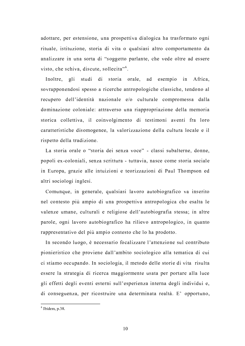 Anteprima della tesi: Condividere storie. Il racconto auto-bio-grafico in contesti educativi, Pagina 8