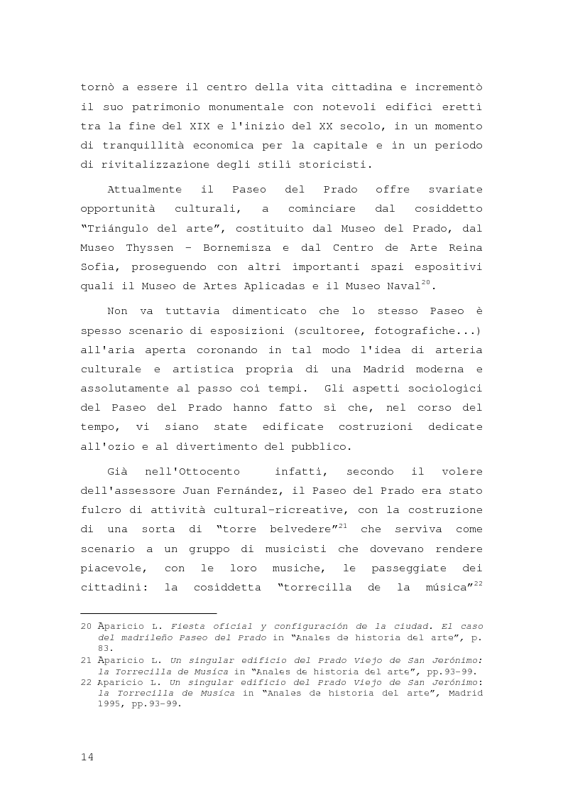 Anteprima della tesi: Intorno al Paseo del Prado: cronaca e storia di un'esperienza museologica, Pagina 11