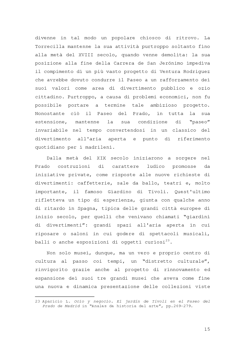 Anteprima della tesi: Intorno al Paseo del Prado: cronaca e storia di un'esperienza museologica, Pagina 12