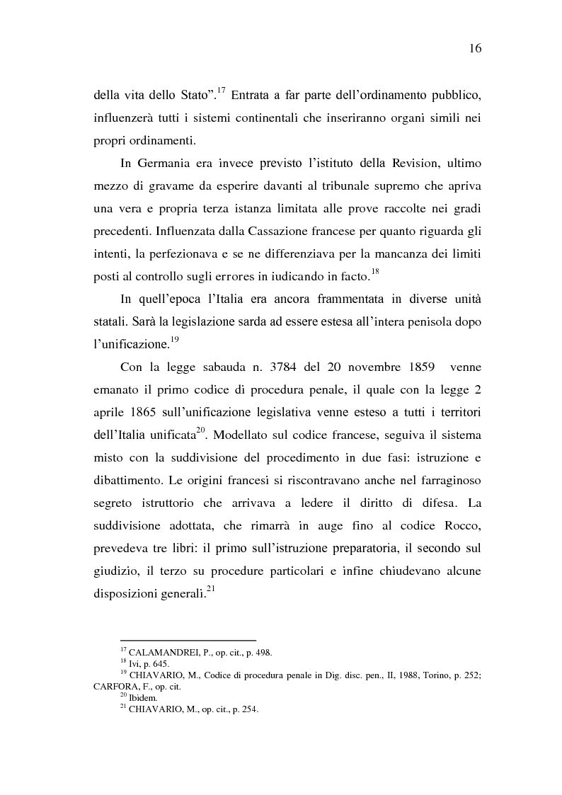 Anteprima della tesi: Sistema Accusatorio ed Impugnazioni, Pagina 12