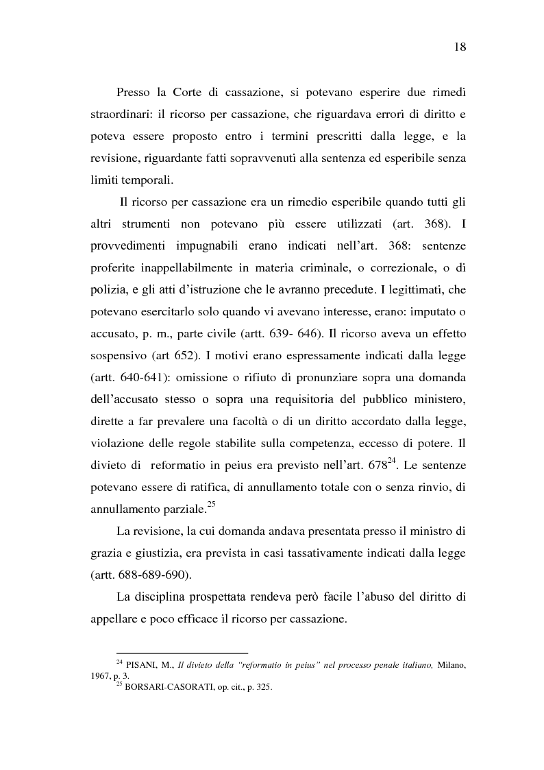 Anteprima della tesi: Sistema Accusatorio ed Impugnazioni, Pagina 14