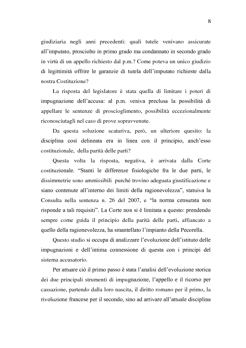 Anteprima della tesi: Sistema Accusatorio ed Impugnazioni, Pagina 4