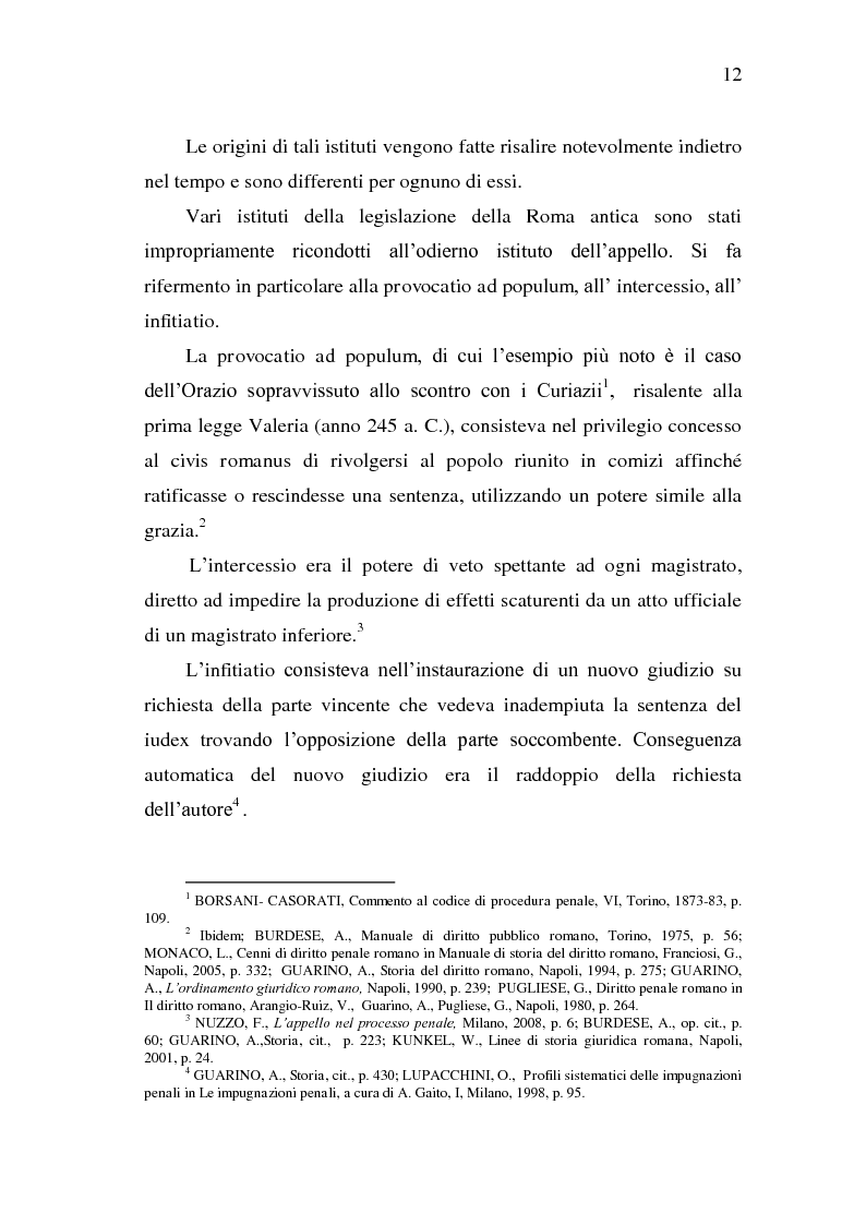 Anteprima della tesi: Sistema Accusatorio ed Impugnazioni, Pagina 8