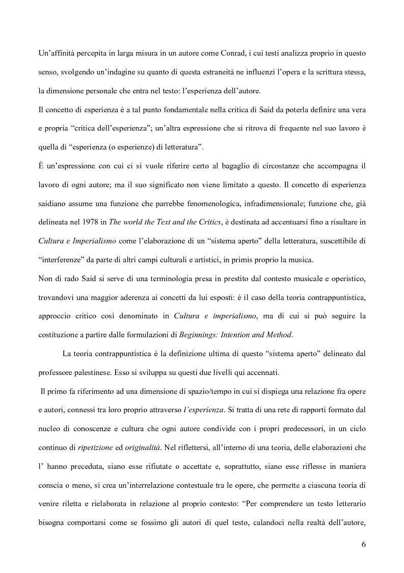 Anteprima della tesi: Il discorso dell'Altro. L'opera critica di Edward W. Said nel segno di Foucault, Pagina 7