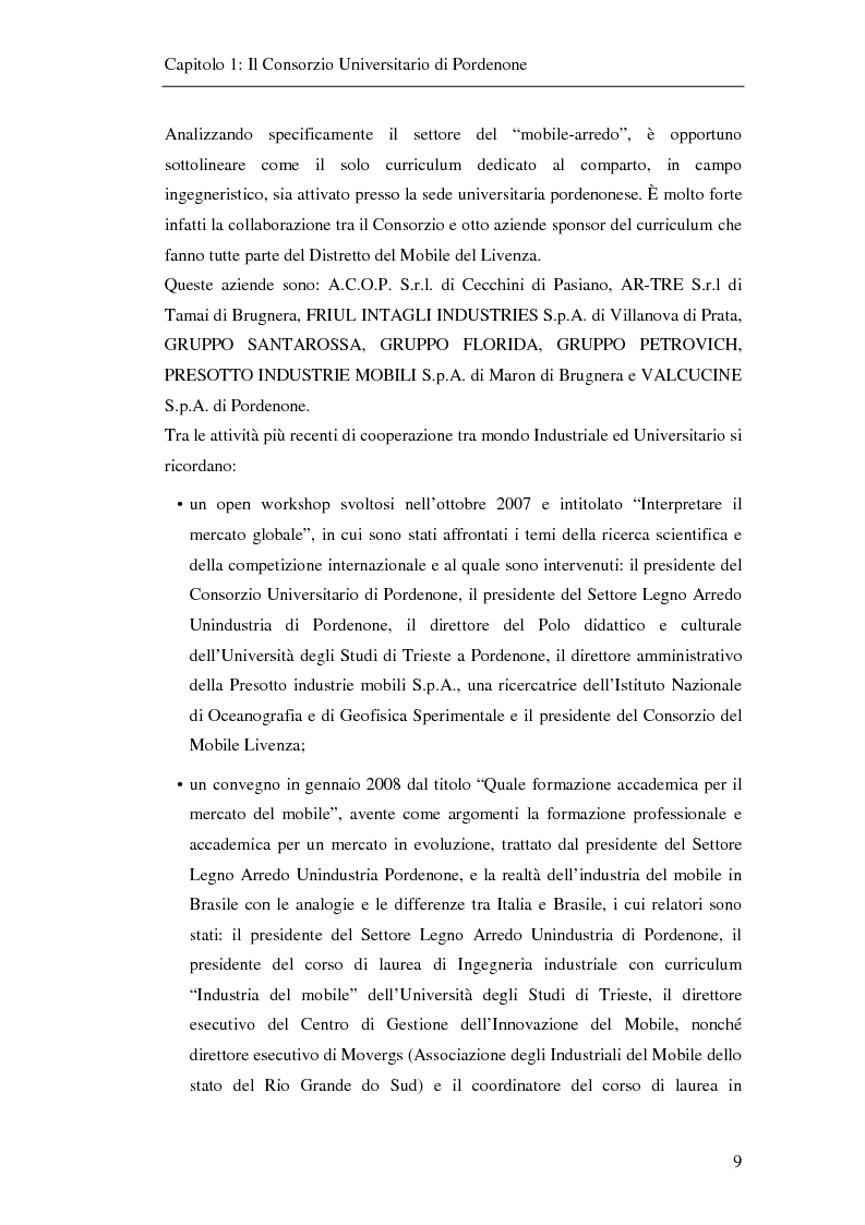 Anteprima della tesi: Abilità, competenze, conoscenze e prospettive per gli studenti iscritti al curriculum "Industria del mobile" del corso di laurea in Ingegneria industriale, Pagina 5