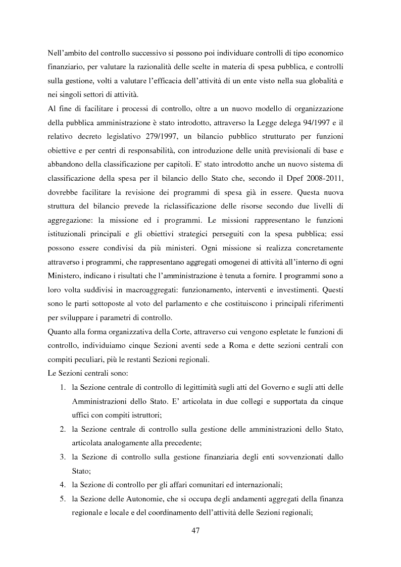 Anteprima della tesi: L’Audit Society in Italia. Analisi del sistema dei controlli della Corte dei conti, del Sistema sanitario nazionale e del Sistema universitario, Pagina 11