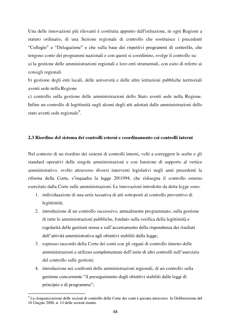Anteprima della tesi: L’Audit Society in Italia. Analisi del sistema dei controlli della Corte dei conti, del Sistema sanitario nazionale e del Sistema universitario, Pagina 12