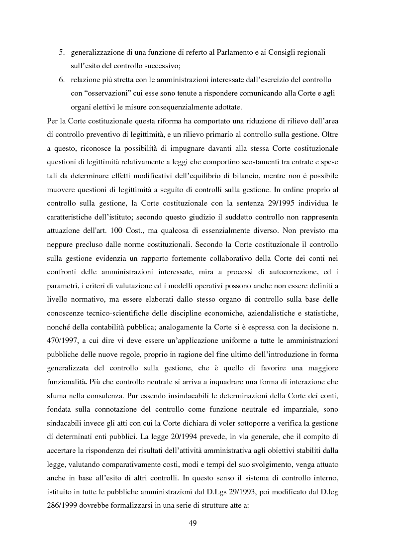 Anteprima della tesi: L’Audit Society in Italia. Analisi del sistema dei controlli della Corte dei conti, del Sistema sanitario nazionale e del Sistema universitario, Pagina 13