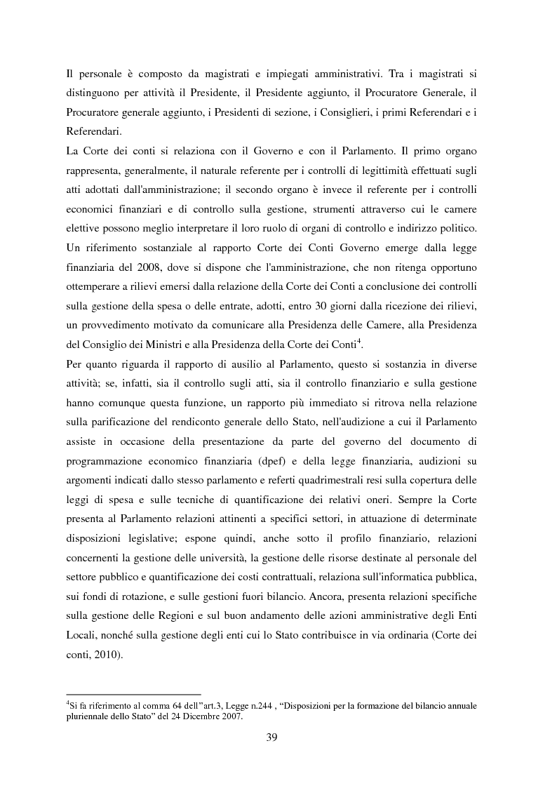Anteprima della tesi: L’Audit Society in Italia. Analisi del sistema dei controlli della Corte dei conti, del Sistema sanitario nazionale e del Sistema universitario, Pagina 3