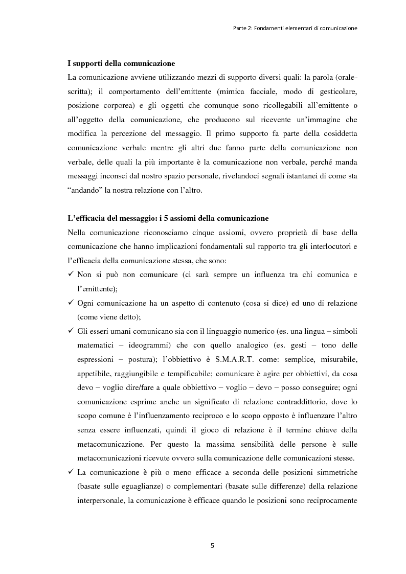 Anteprima della tesi: Le dinamiche organizzative e gestionali dell'evento "Bacco Artigiano" di Rufina, Pagina 6
