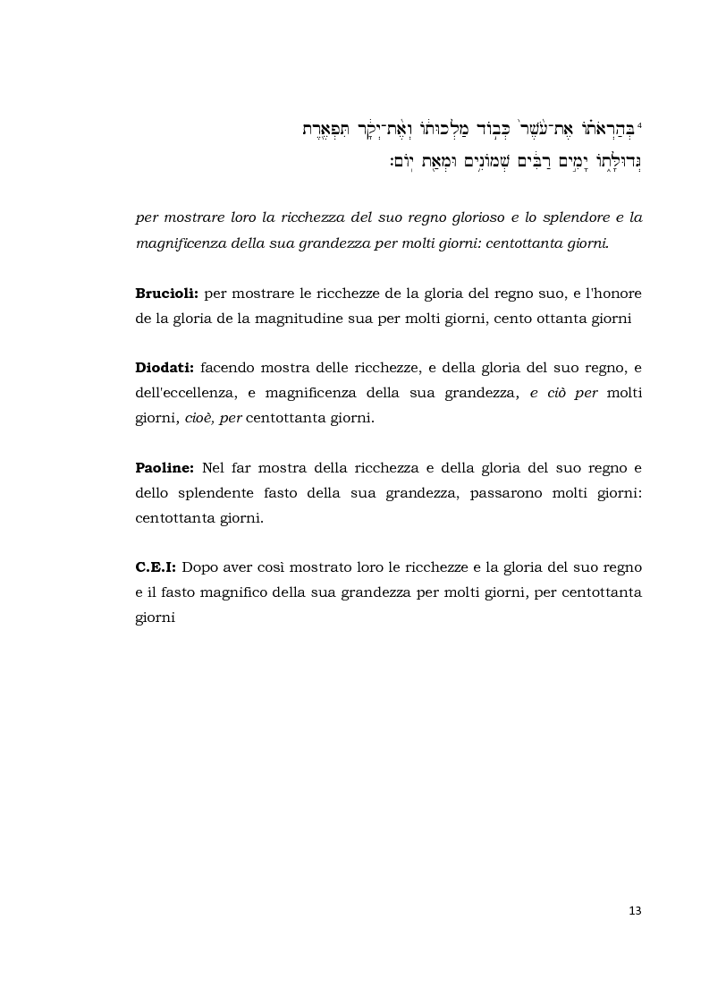 Anteprima della tesi: Il libro di Ester, Pagina 12