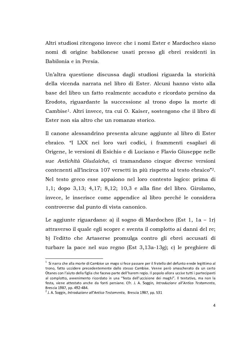 Anteprima della tesi: Il libro di Ester, Pagina 3