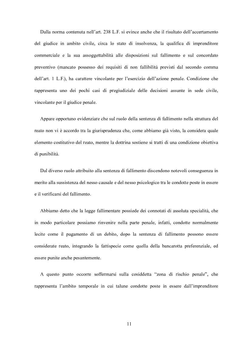 Anteprima della tesi: La riforma della disciplina penale fallimentare, Pagina 7