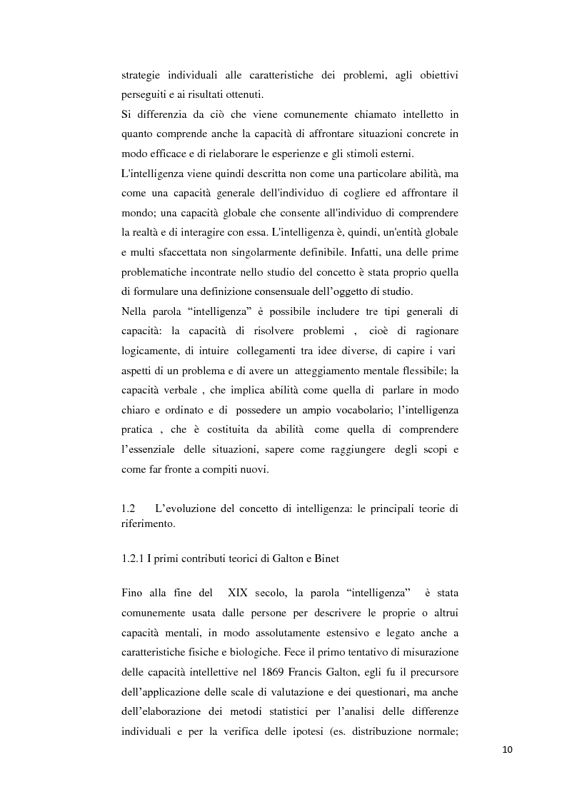 Anteprima della tesi: Contributo alla taratura italiana della WISC IV: analisi dei subtest di performance, Pagina 6